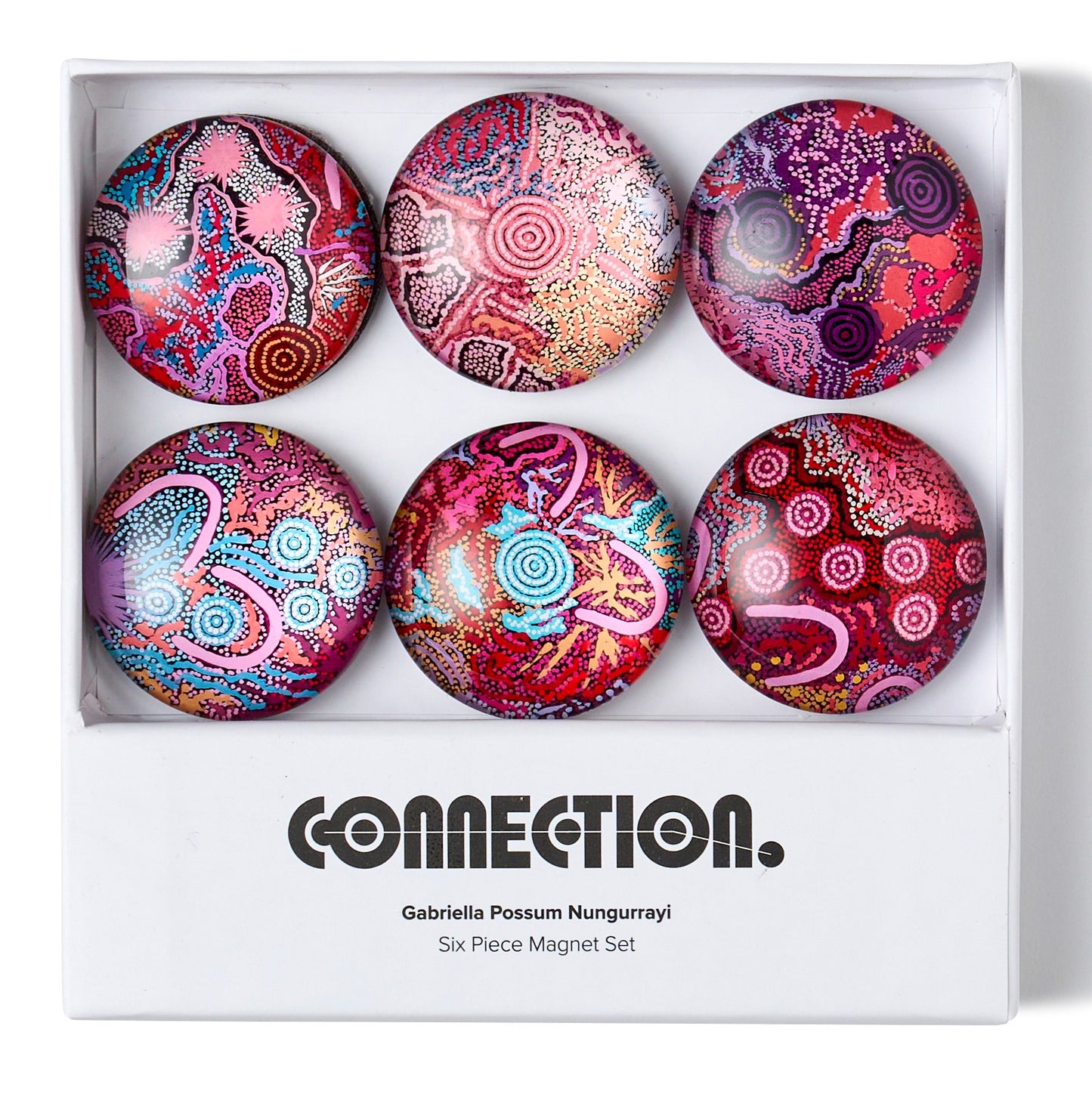 6 Pack Dome Magnets Gabriella Possum