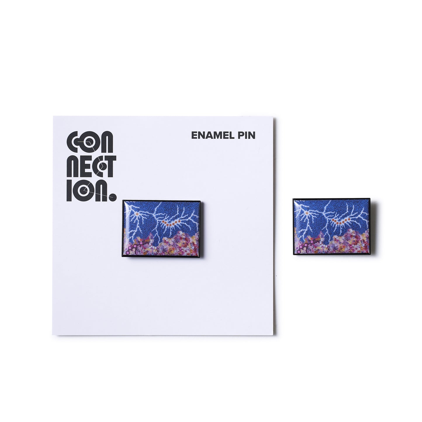 Rectangle Enamel Pin - Gabriella Possum