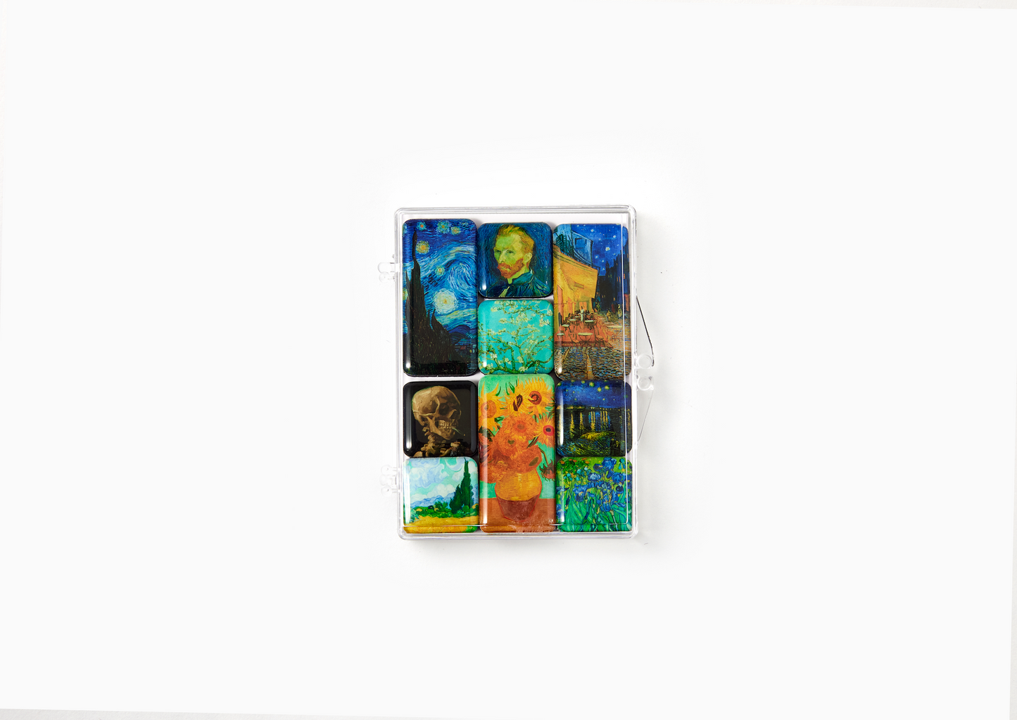 Van Gogh 9 Pack Magnets