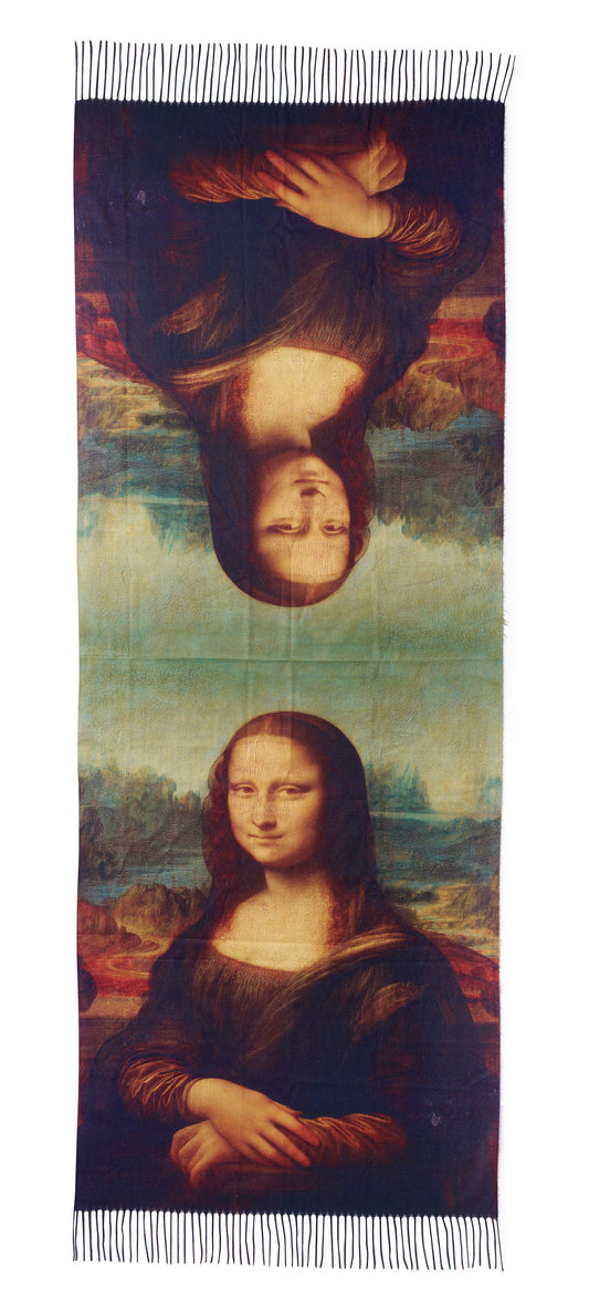 Mona Lisa Rectangle Scarf