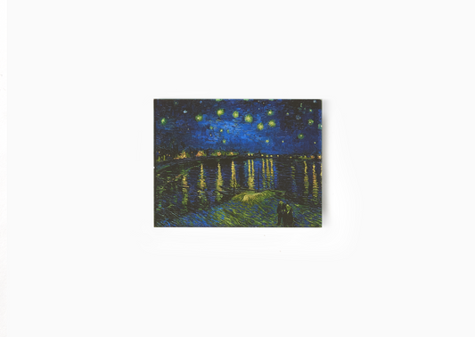 Starry Night Over the Rhone Premium Magnet