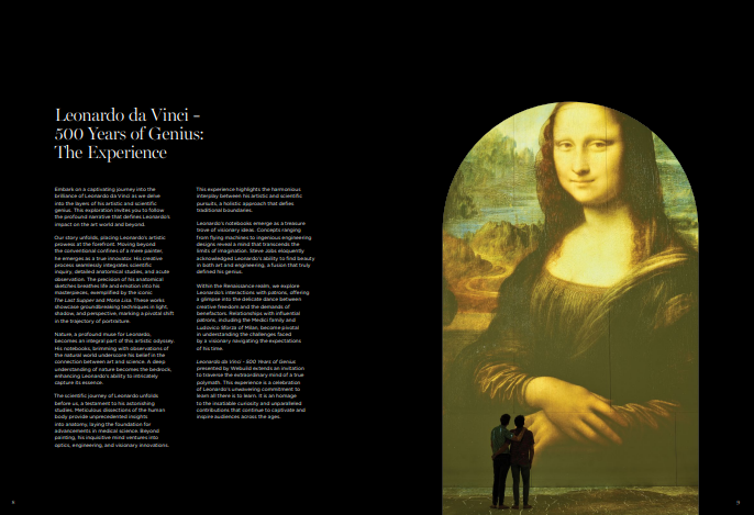 Official Program - Leonardo da Vinci 500 years of Genius