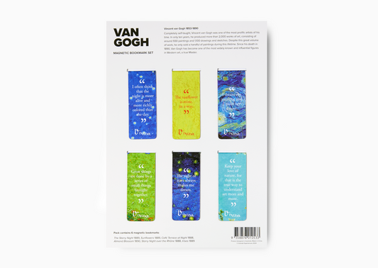 Van Gogh 6 Pack Bookmarks