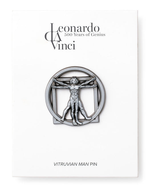 The Vitruvian Man Pin